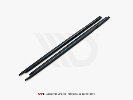 Side Skirts Diffusers V.2 Skoda Octavia Mk4 - Textured