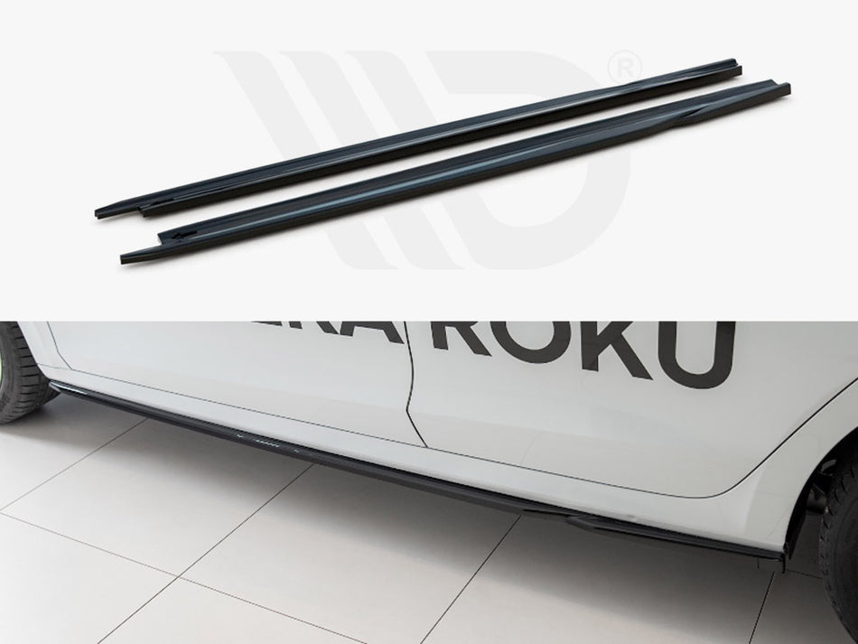MAXTON DESIGN Side Skirts Diffusers V.2 Skoda Octavia Mk4