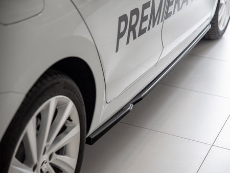 Maxton Design Side Skirts Diffusers V.2 Skoda Octavia Mk4 - Textured - SK-OC-4-SD2T - Image 3