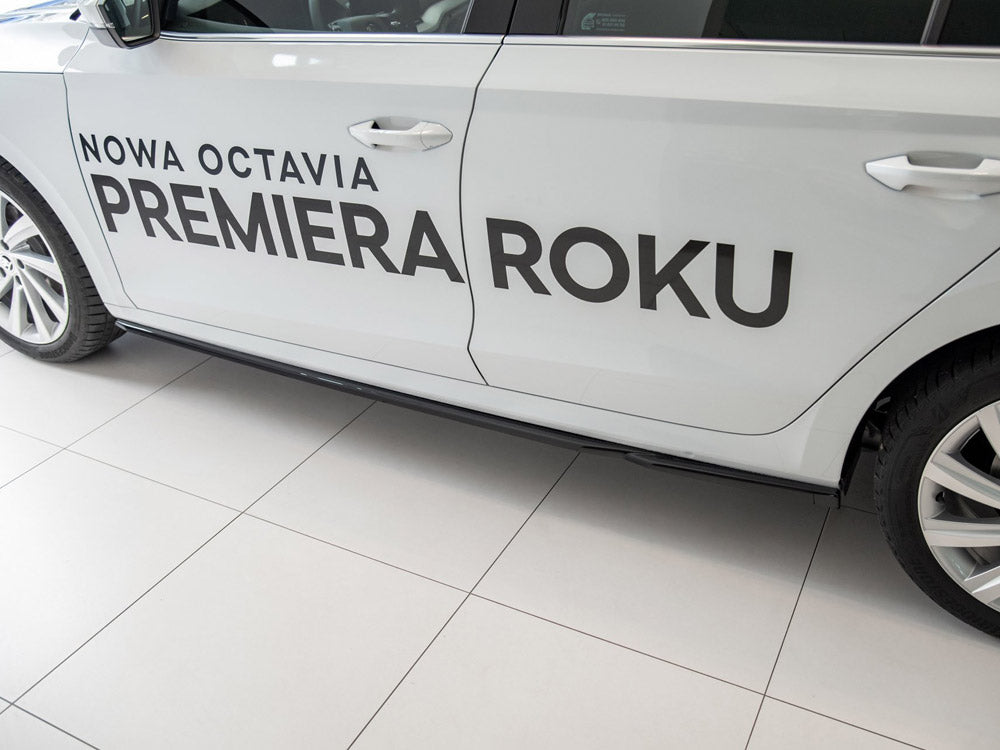 Maxton Design Side Skirts Diffusers V.2 Skoda Octavia Mk4 - SK-OC-4-SD2G - Image 4