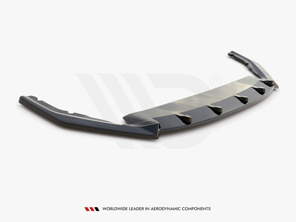 Front Splitter V.1 Skoda Octavia RS Mk4 (2020-) - Carbon Look