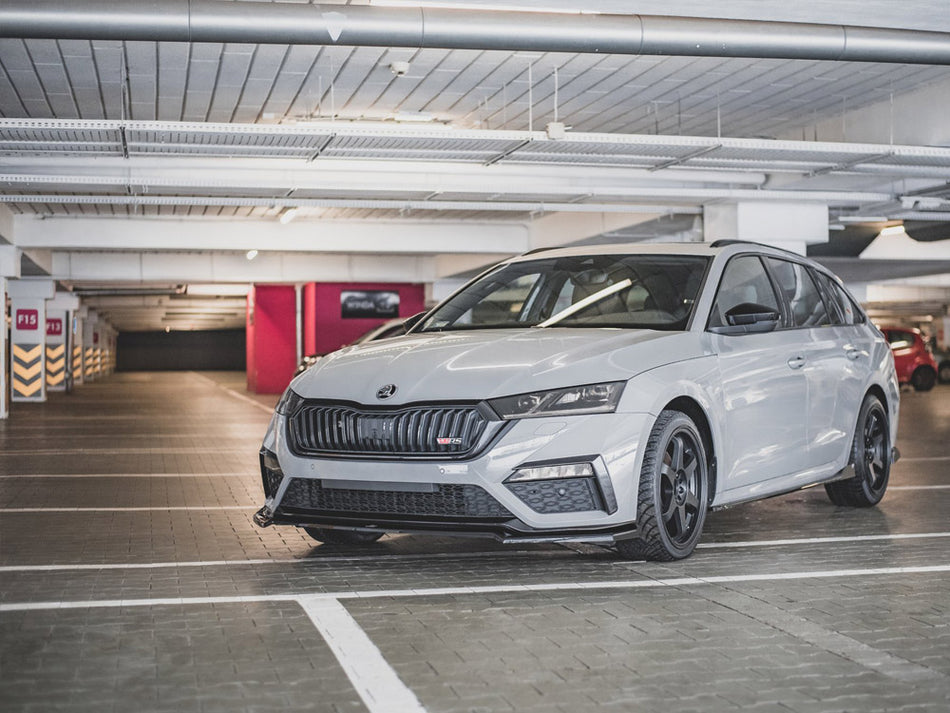 Maxton Design Front Splitter V.4 Skoda Octavia RS Mk4 - SK-OC-4-RS-FD2G - Image 2