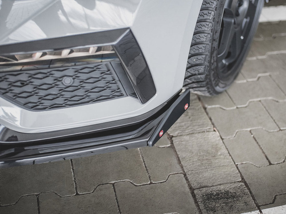 Maxton Design Front Splitter V.2 + Flaps Skoda Octavia RS Mk4 - SK-OC-4-RS-FD2G+FSF - Image 3