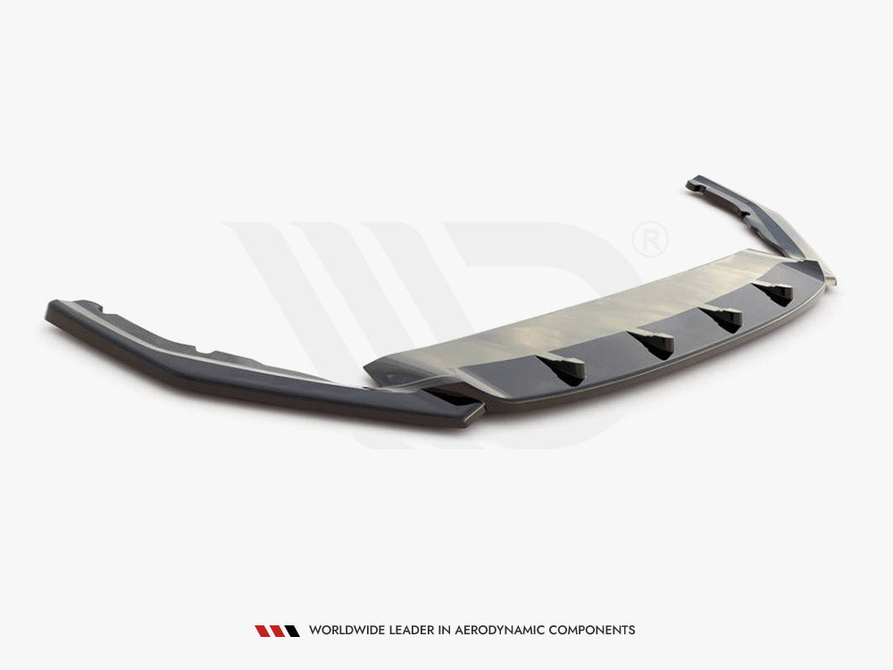 Maxton Design Front Splitter V3 Skoda Octavia RS MK4 (2020-) - Carbon Look - SK-OC-4-RS-FD3C - Image 5