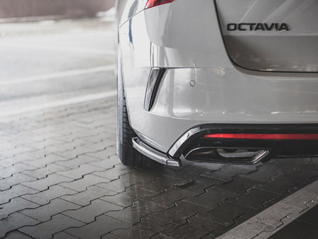 Rear Side Splitters V.1 Skoda Octavia RS Mk4