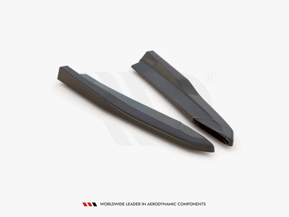 Rear Side Splitters V.2 Skoda Octavia RS Estate / Liftback Mk4 / Mk4 Facelift