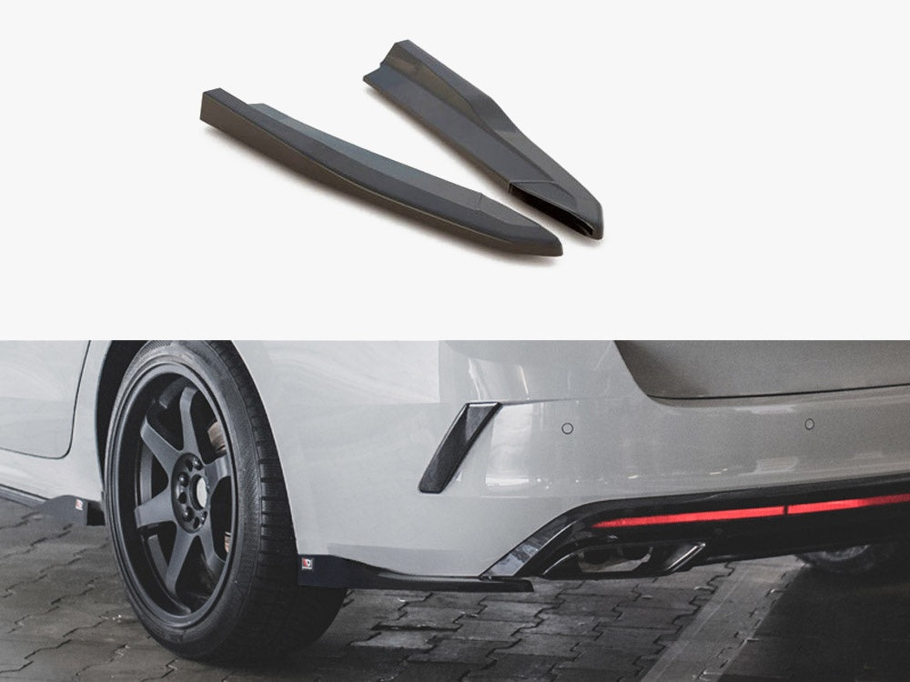 Rear Side Splitters V.2 Skoda Octavia RS Estate / Liftback Mk4 / Mk4 Facelift