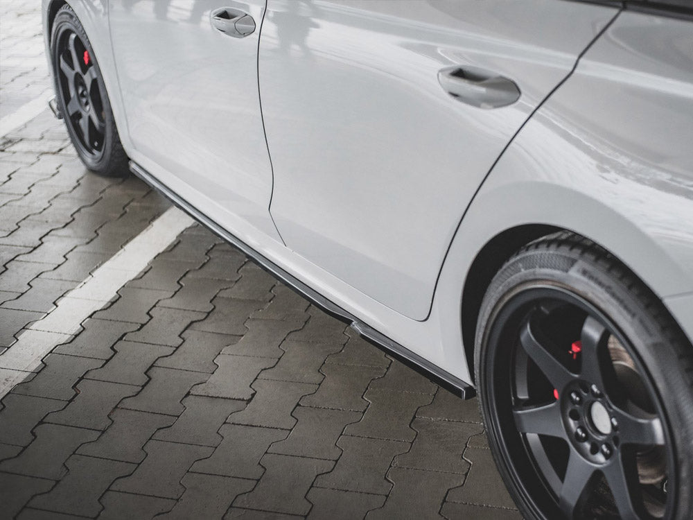 Maxton Design Side Skirts Diffusers V.1 Skoda Octavia RS Mk4 - SK-OC-4-RS-SD1G - Image 4