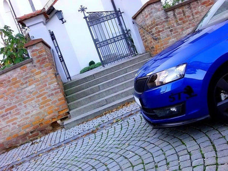 Maxton Design Front Splitter V.1 Skoda Rapid - SK-RA-1-FD1G - Image 3