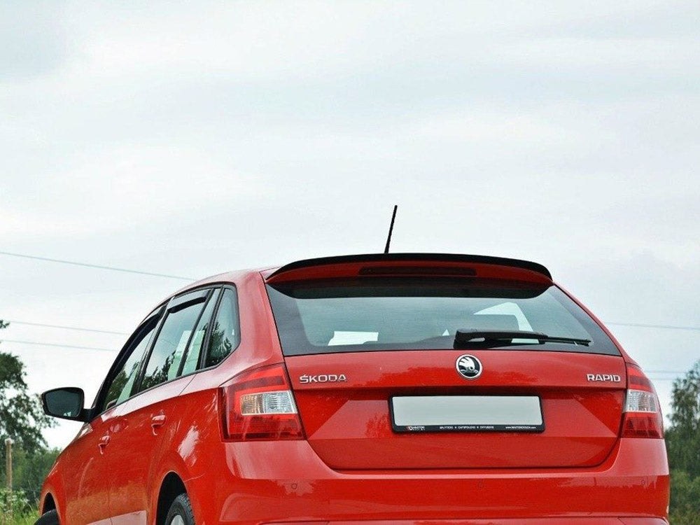 Spoiler CAP Skoda Rapid Spaceback - Carbon Look