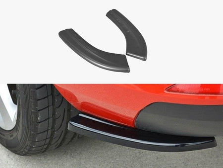 Rear Side Diffusers Skoda Rapid Spaceback - Carbon Look