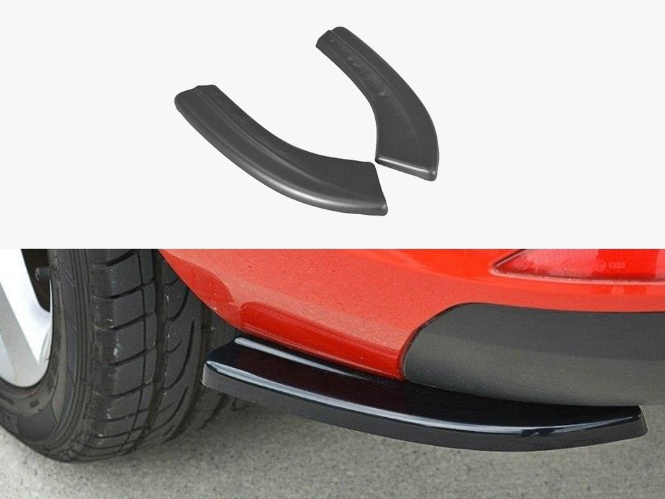 Rear Side Diffusers Skoda Rapid Spaceback - Carbon Look