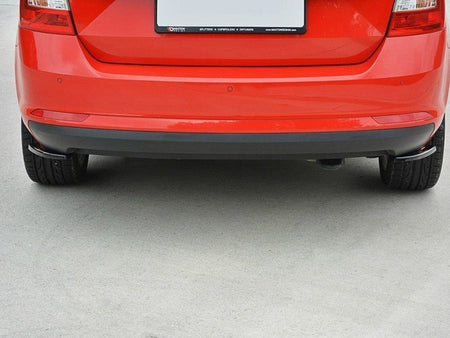 Rear Side Diffusers Skoda Rapid Spaceback - Textured