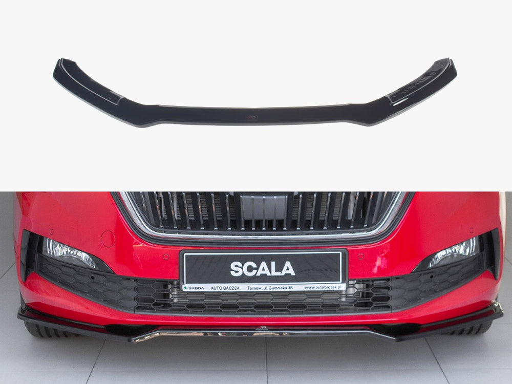 Maxton Design Front Splitter V.2 Skoda Scala (2019-UP) - SK-SC-1-FD2G - Image 1