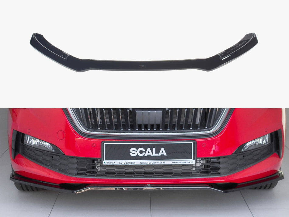 Maxton Design Front Splitter V.2 Skoda Scala (2019-UP) - SK-SC-1-FD2G - Image 1