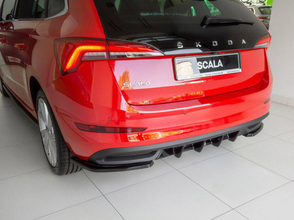 Maxton Design Rear Valance Skoda Scala (2019-UP) - SK-SC-1-RS1G - Image 1