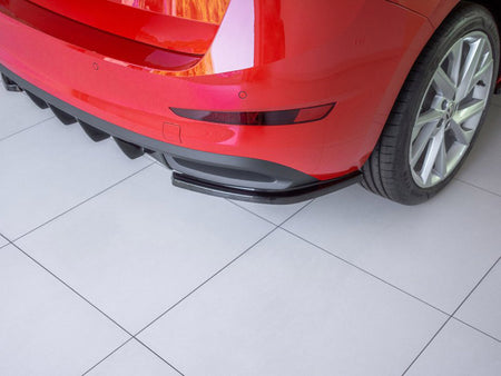 Maxton Design Rear Side Splitters Skoda Scala (2019-UP) - Carbon Look - SK-SC-1-RSD1C - Image 3