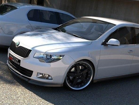 Maxton Design Front Splitter Skoda Superb II - SK-SU-2-FD1G - Image 1