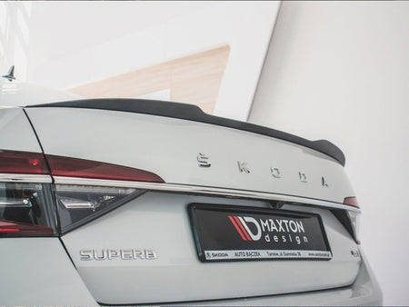 Maxton Design Spoiler CAP V.2 Skoda Superb MK3 / MK3 FL Hatchback - SK-SU-3F-CAP1G - Image 4