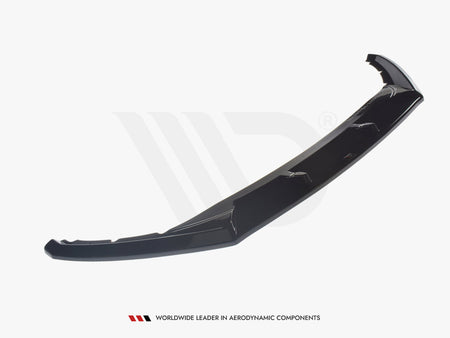 Maxton Design Front Splitter V.2 Skoda Superb MK3 FL (2019-) - Carbon Look - SK-SU-3F-FD2C - Image 5
