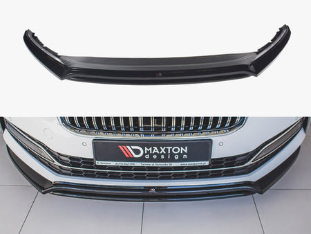 Maxton Design Front Splitter V.3 Skoda Superb Mk3 FL - SK-SU-3F-FD3G+FD3RG - Image 1