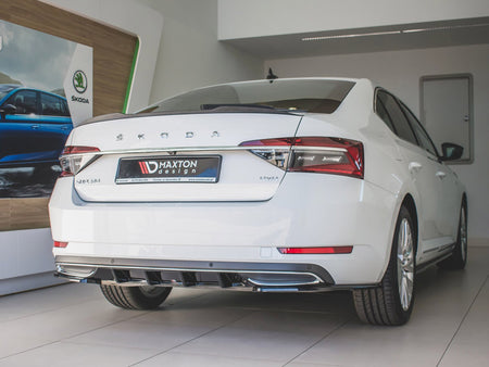 Maxton Design Rear Valance Skoda Superb Mk3 FL (2019-) - SK-SU-3F-RS1G - Image 2