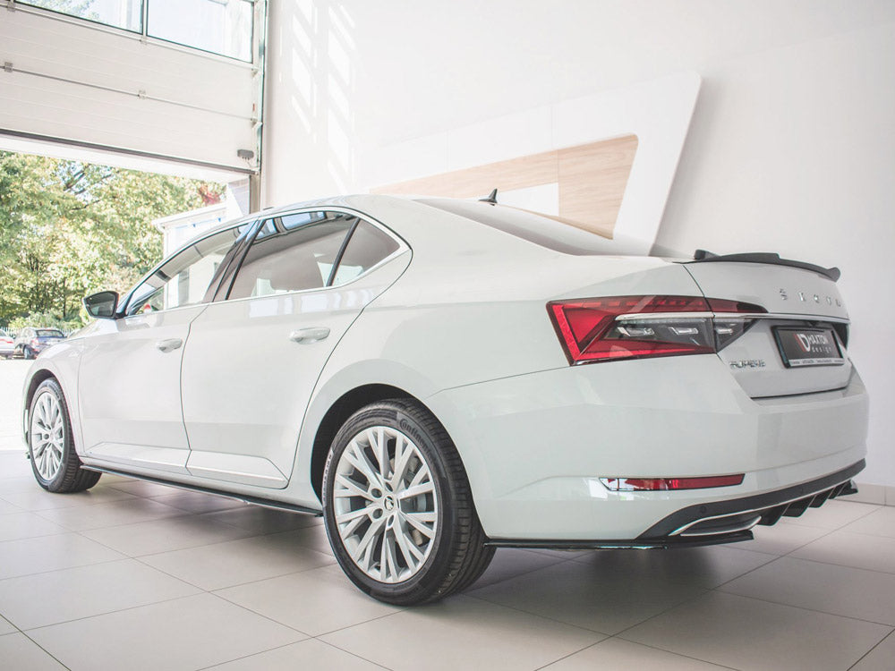 Maxton Design Side Skirts Diffusers Skoda Superb Mk3 FL (2019-) - SK-SU-3F-SD1G - Image 2