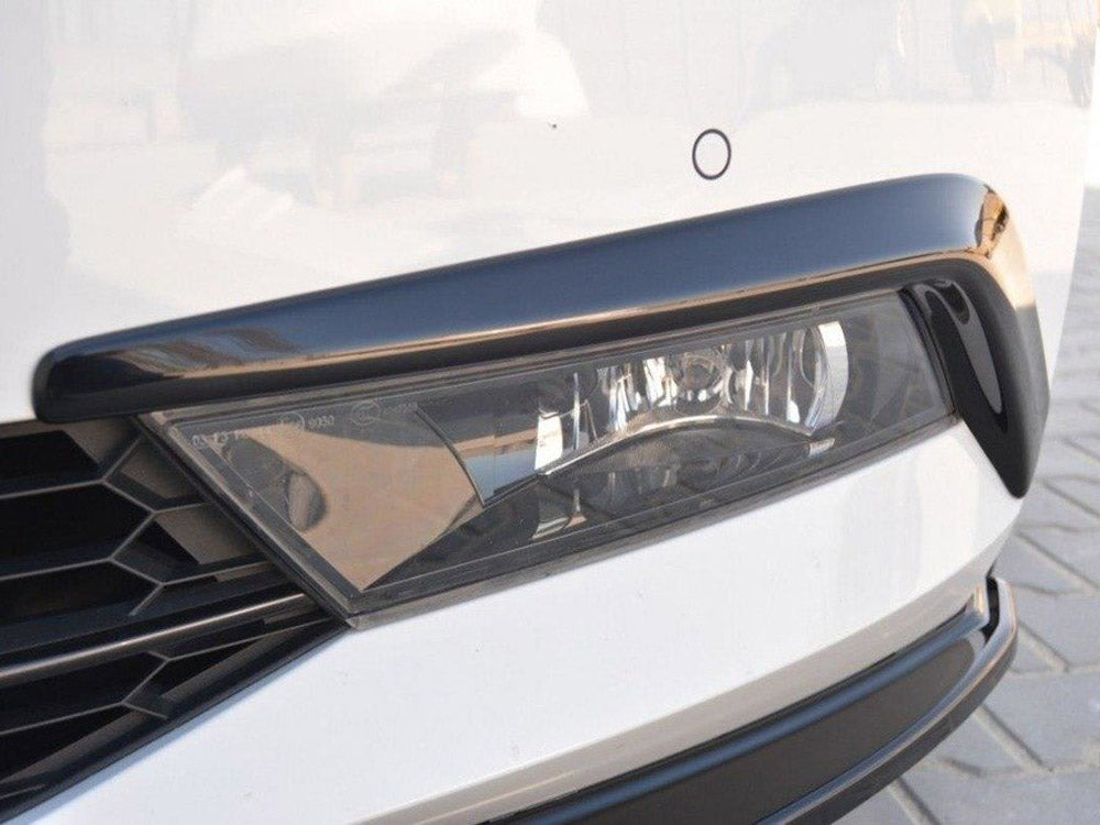 Maxton Design Frames For Lights Skoda Superb III - Carbon Look - SK-SU-3-FV1C - Image 4
