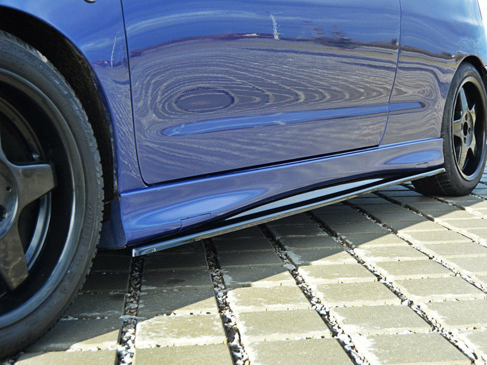 Maxton Design Side Skirts Splitters Seat Ibiza MK2 Cupra Facelift (1999-2002) - Carbon Look - SE-IB-2F-CU-SD1C - Image 2