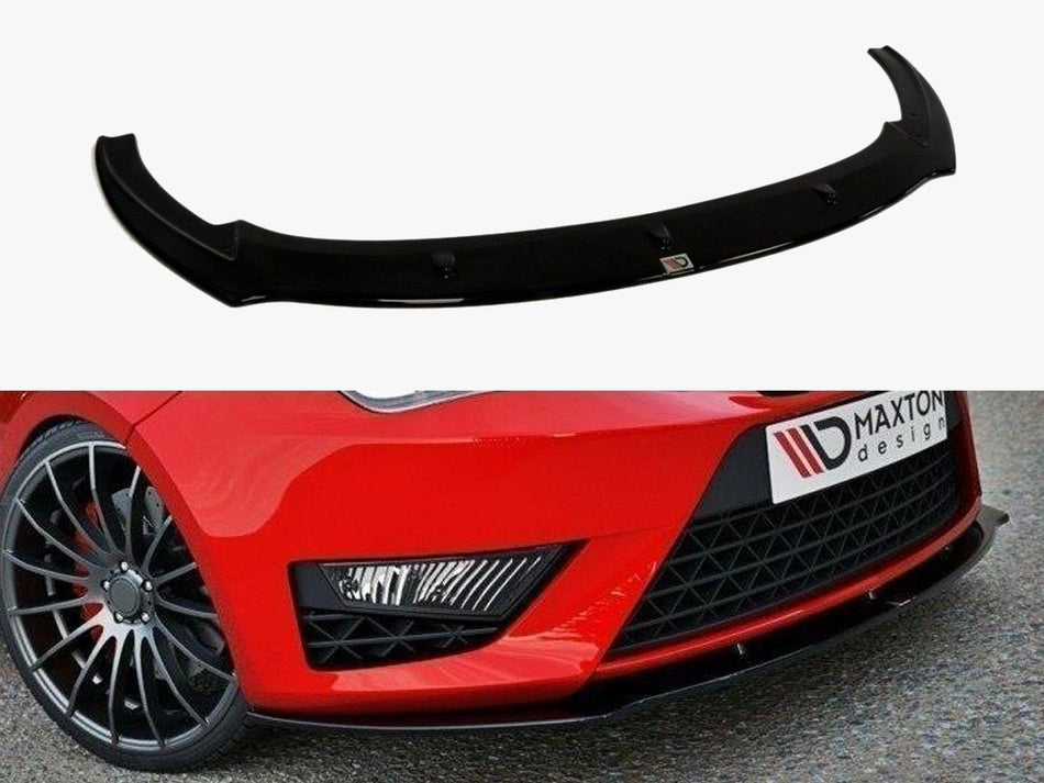 Maxton Design Front Splitter Seat Ibiza IV Cupra (6J) Facelift