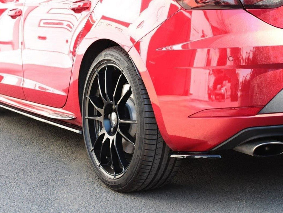 Maxton Design Rear Side Splitters V.2 Seat Leon Cupra Mk3 FL Hatchback
