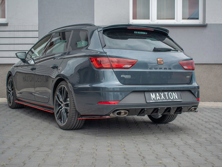 Maxton Design Rear Diffuser Seat Leon MK3 Cupra ST - SE-LE-3F-CU-ST-RS1G - Image 2