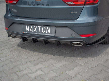 Maxton Design Rear Diffuser Seat Leon MK3 Cupra ST - SE-LE-3F-CU-ST-RS1G - Image 4