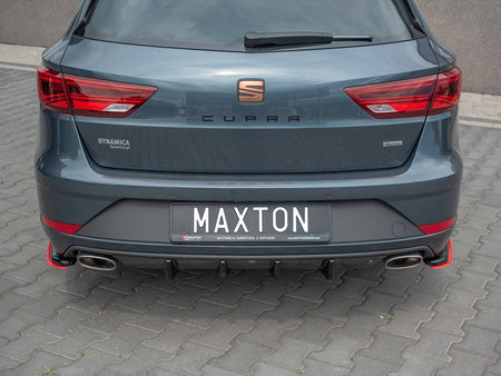 Rear Diffuser Seat Leon MK3 Cupra ST - Carbon Look