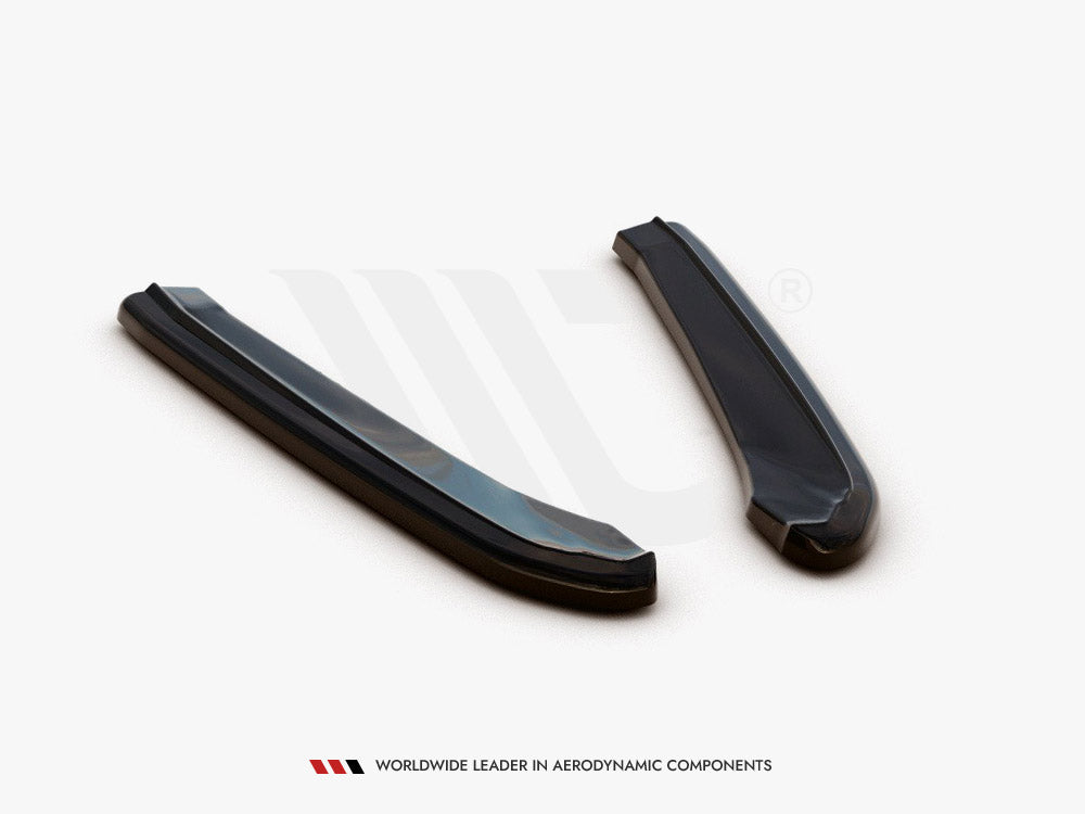 Rear Side Splitters V1 Seat Leon MK 3.5 Cupra ST (2017-) - Textured
