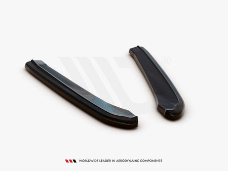 Rear Side Splitters V1 Seat Leon MK 3.5 Cupra ST (2017-) - Textured