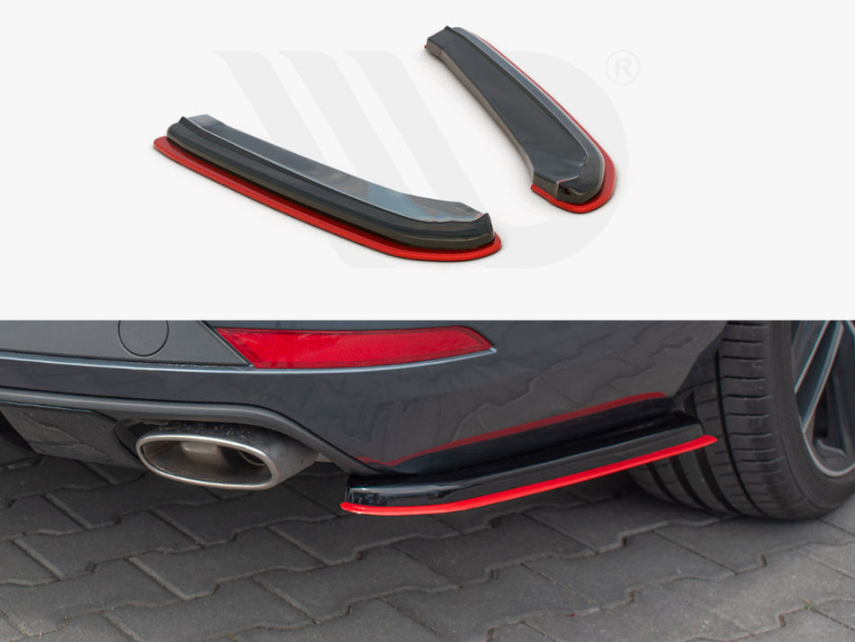 MAXTON DESIGN Rear Side Splitters V.4 Seat Leon Cupra Mk3 FL Sportstourer