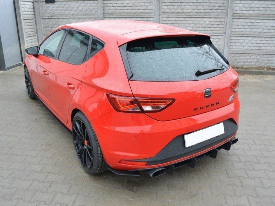 Seat Leon III Cupra Rear Diffuser &amp; Rear Side Splitters