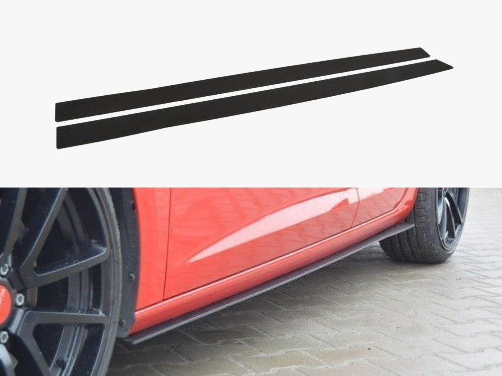 Maxton Design Racing Side Skirts Diffusers Seat Leon III Cupra / FR - SE-LE-3-FR-CNC-SD1A - Image 1