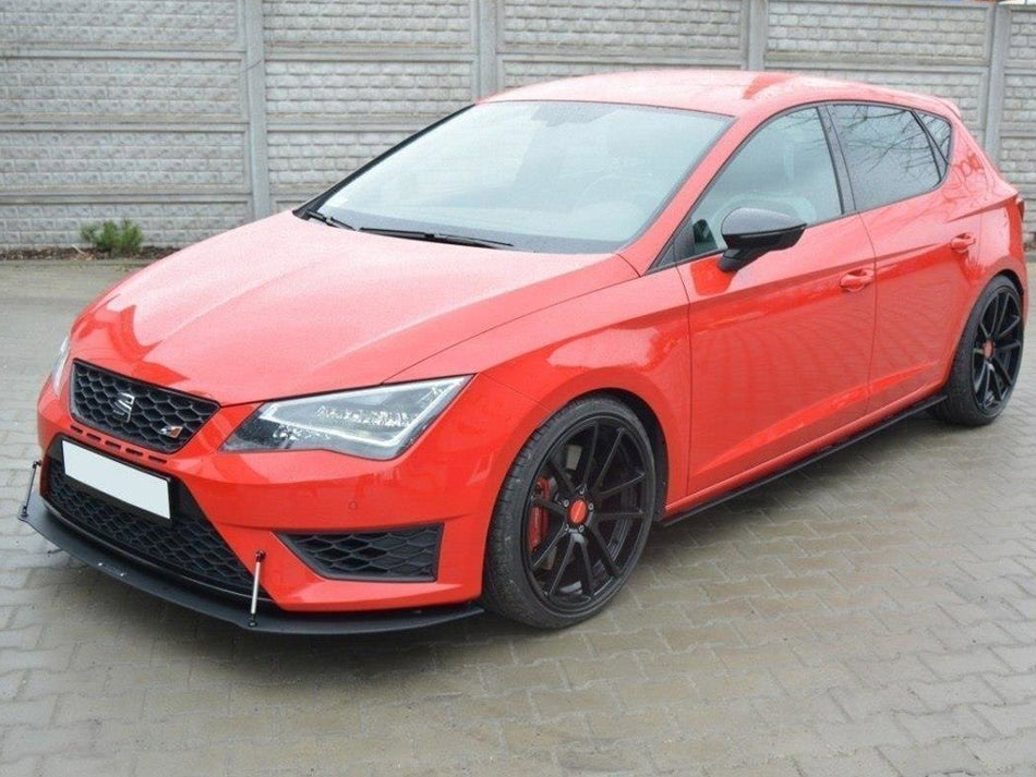 Maxton Design Racing Side Skirts Diffusers Seat Leon III Cupra / FR - SE-LE-3-FR-CNC-SD1A - Image 2