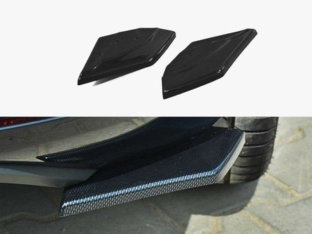 Maxton Design Rear Side Splitters Seat Leon III Cupra / FR - Textured - SE-LE-3-FR-RSD1T - Image 1