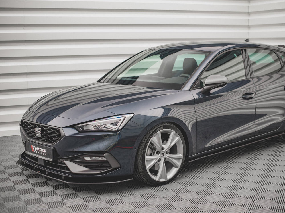 Maxton Design Street PRO Front Splitter Seat Leon FR Mk4 - SELE4FRCNC-FD1B - Image 2