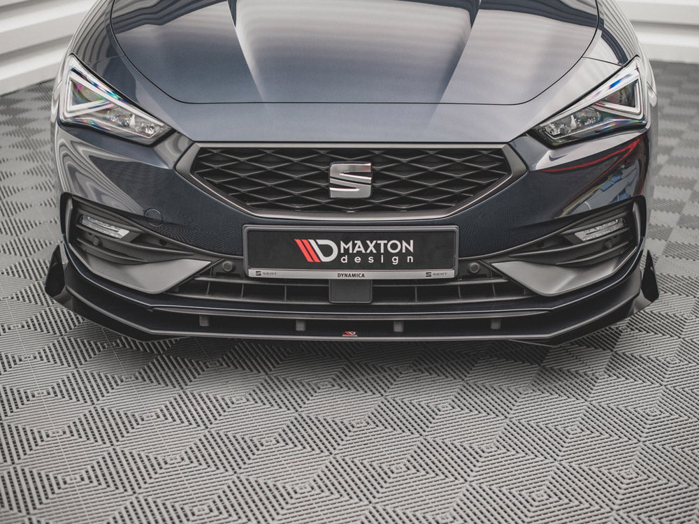 Maxton Design Street PRO Front Splitter + Flaps Seat Leon FR Mk4 - SELE4FRCNC-FD1B+FSF1G - Image 3