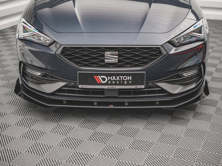 Maxton Design Street PRO Front Splitter + Flaps Seat Leon FR Mk4 - SELE4FRCNC-FD1B+FSF1G - Image 3