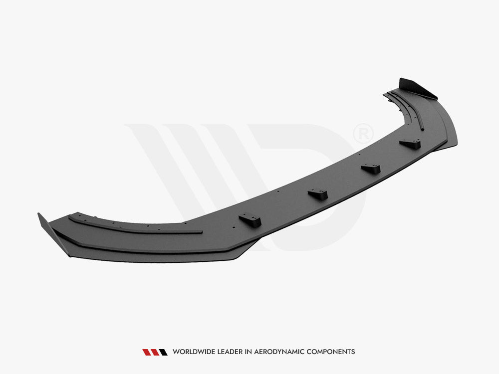 Maxton Design Street PRO Front Splitter + Flaps Seat Leon FR Mk4 - SELE4FRCNC-FD1B+FSF1G - Image 4