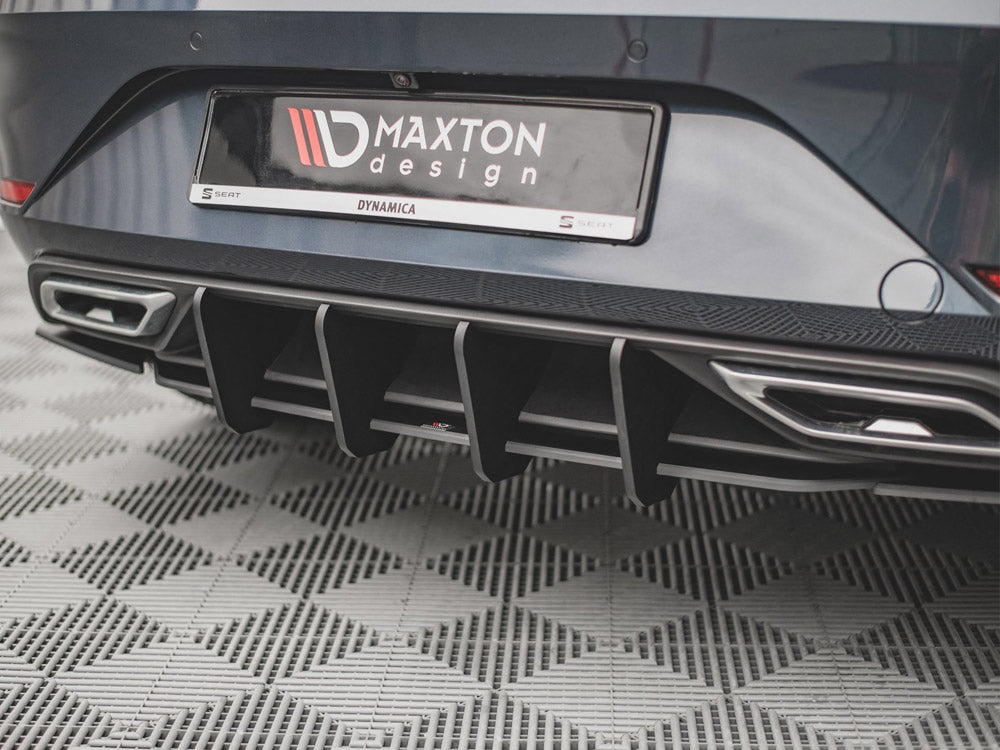 Maxton Design Street PRO Rear Diffuser Seat Leon FR Hatchback Mk4 - SELE4FRCNC-RS1B - Image 3