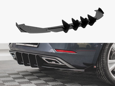 Maxton Design Street PRO Rear Valance + Flaps Seat Leon FR Hatchback Mk4 - SELE4FRCNC-RS1B+RSF1G - Image 1