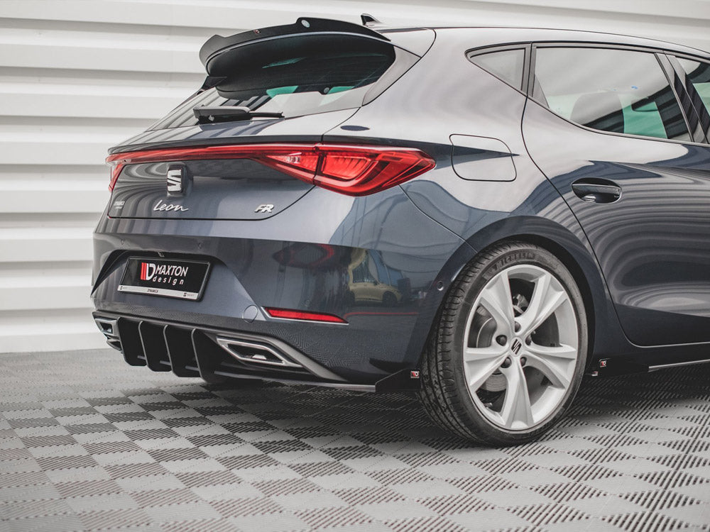 Maxton Design Street PRO Rear Valance + Flaps Seat Leon FR Hatchback Mk4 - SELE4FRCNC-RS1B+RSF1G - Image 2