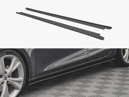 Maxton Design Street PRO Side Skirts Diffusers Seat Leon FR Mk4 - SELE4FRCNC-SD1B - Image 1