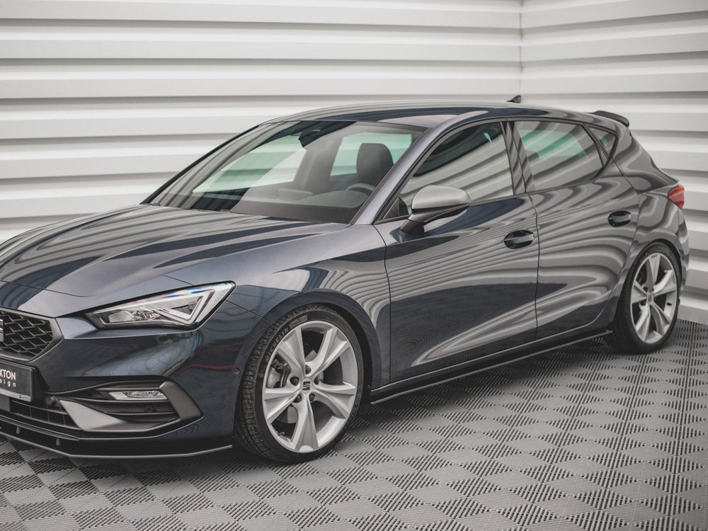 Maxton Design Street PRO Side Skirts Diffusers Seat Leon FR Mk4 - SELE4FRCNC-SD1B - Image 2